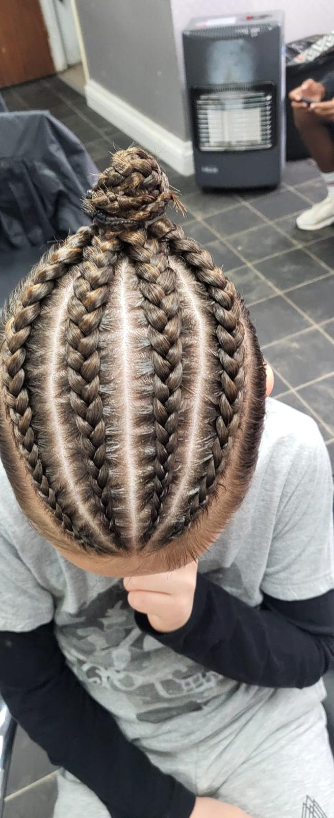 Box braids pattern