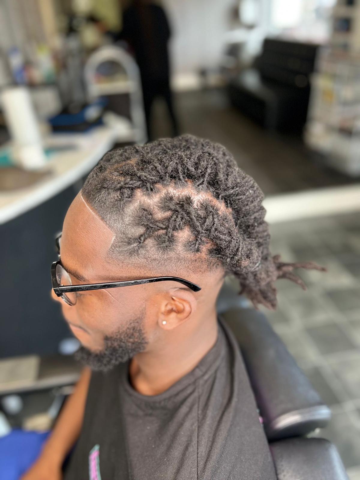 Textured top with clean fade